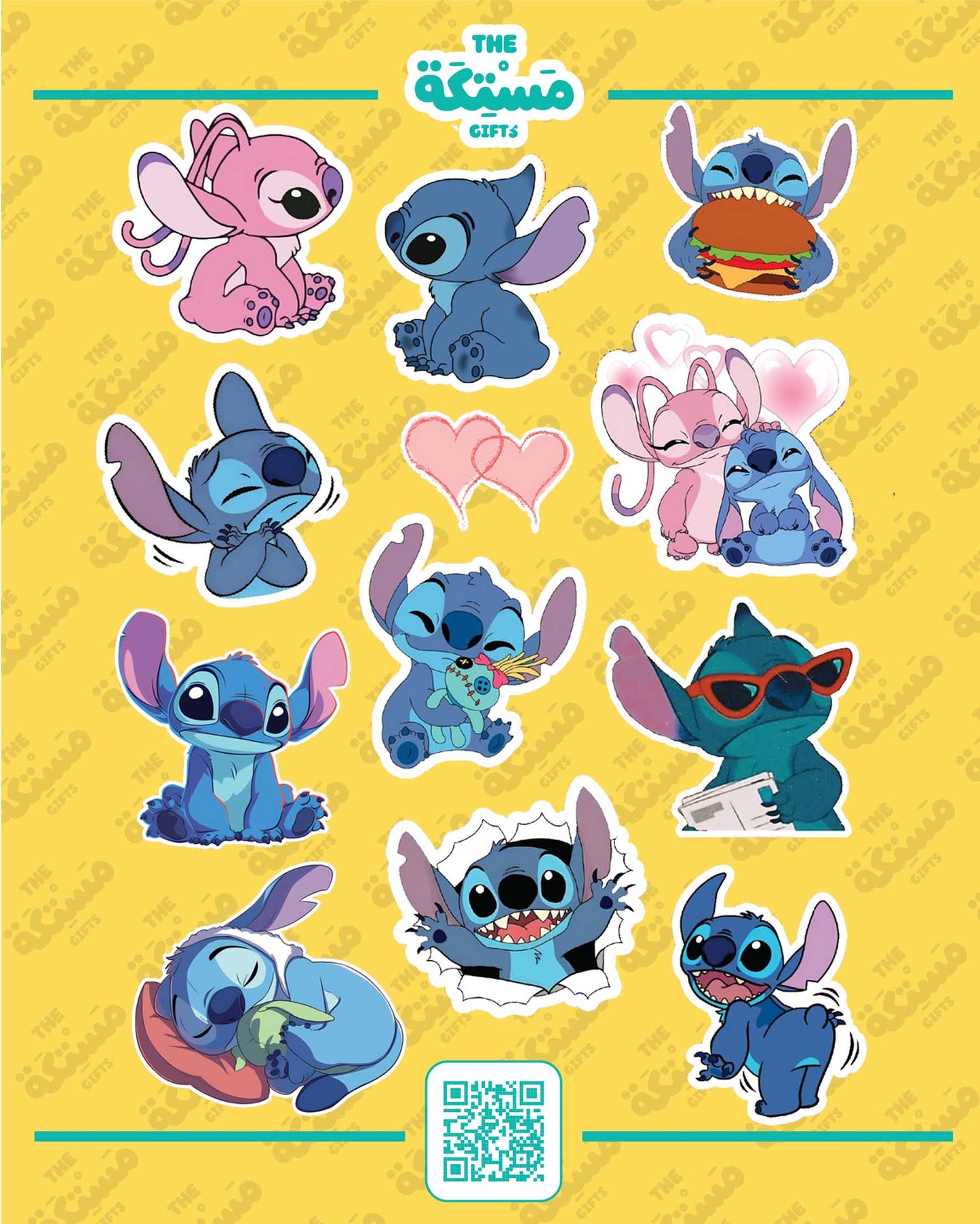 Stitch: STICKERS SHEET