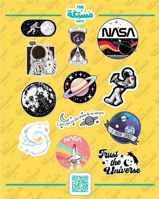 NASA : STICKERS SHEET