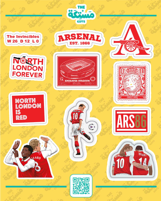 ARSENAL: STICKERS SHEET